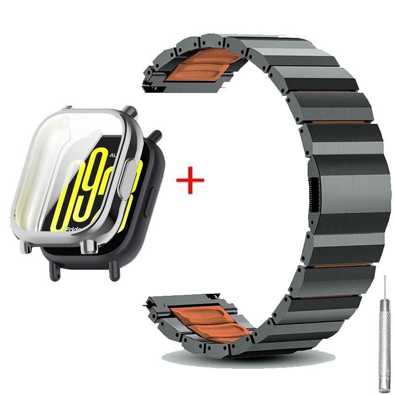 Xiaomi Luxury Watch - غطاء حماية للساعة + حزام معدني