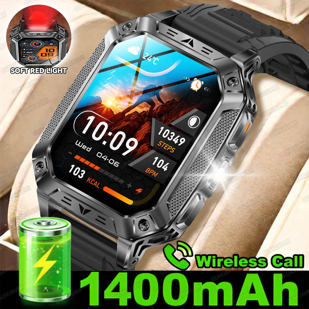 Gmt Dual Timezone Watch - ساعة ذكية جديدة لعام 2026 ببطارية