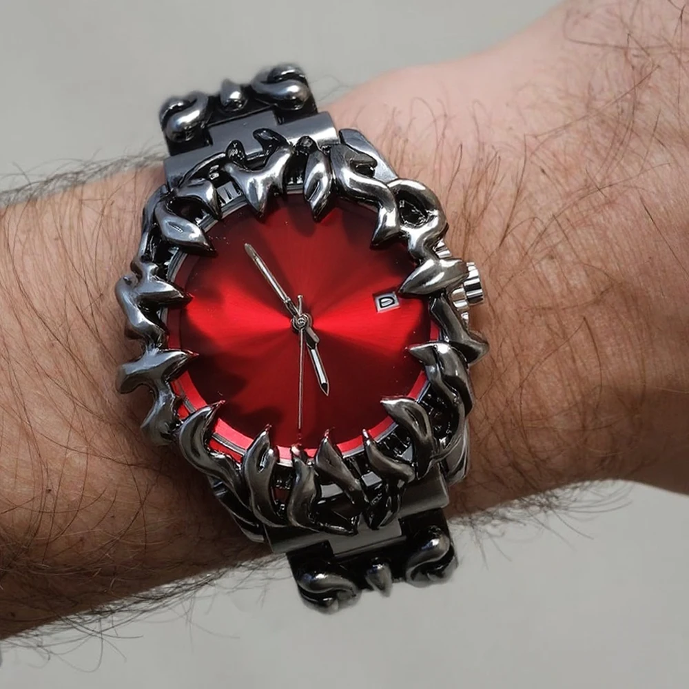 Luxury Watch Unique - 2025 Y2K شيطان مخلب ساعة كوارتز