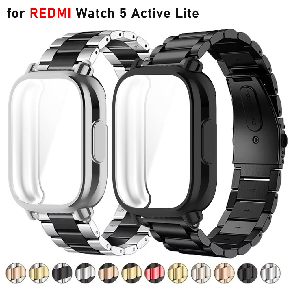 Xiaomi Luxury Watch - حافظة + حزام معدني فاخر لساعة