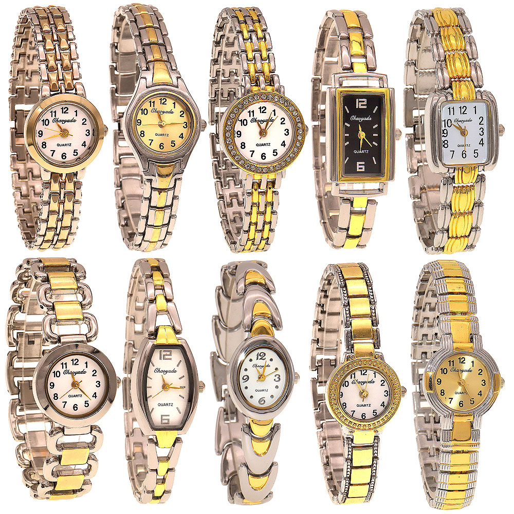 Ladies Luxury Watch - 10 قطع/مجموعة، ساعات يد نسائية فاخرة