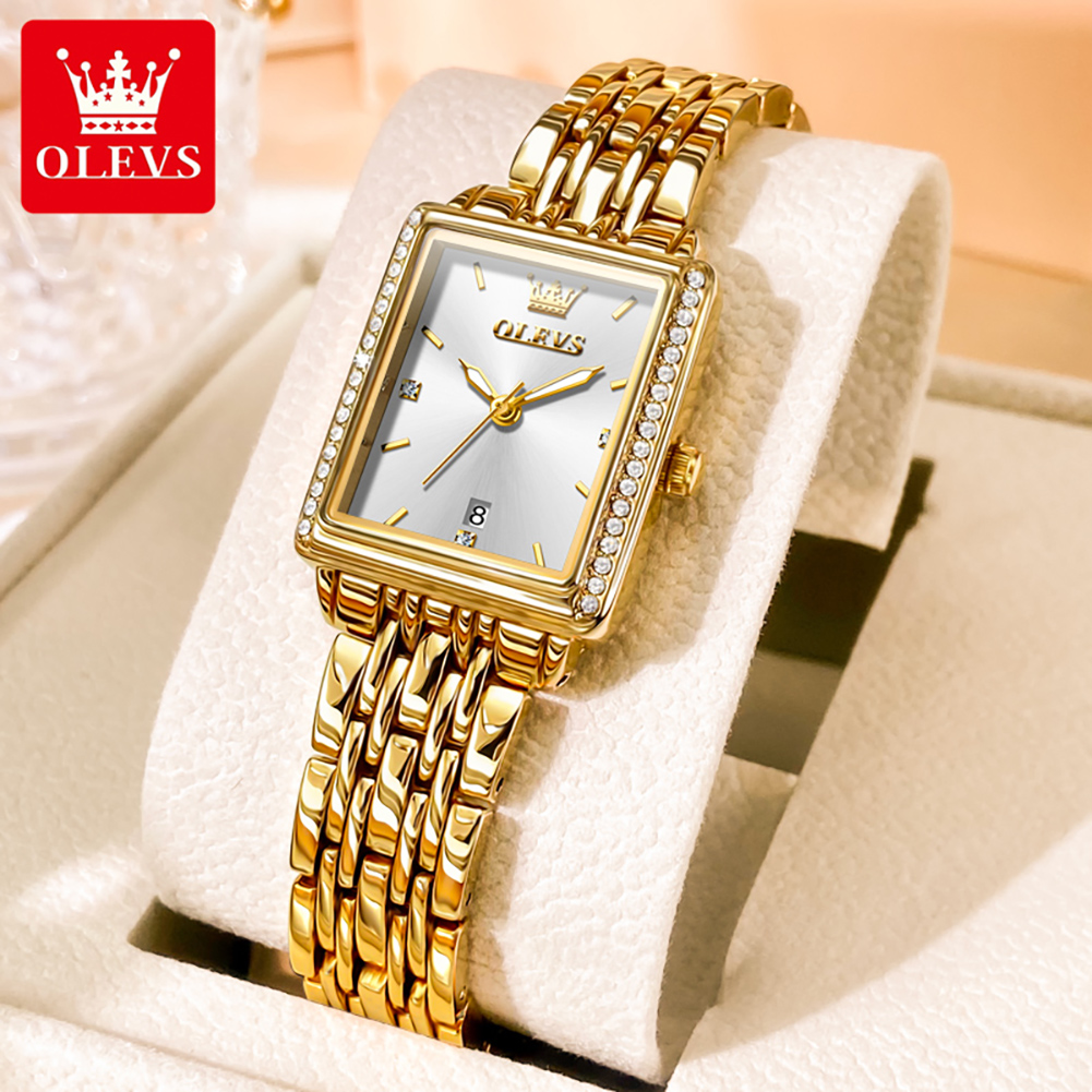 Ladies Luxury Watch - ساعة OLEVS 9995 للنساء، ساعة فاخرة