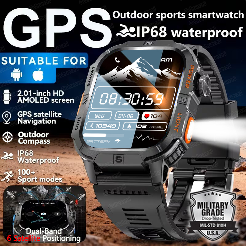 Gmt Dual Timezone Watch - 2026 جديد الرجال العسكرية لتحديد المواقع