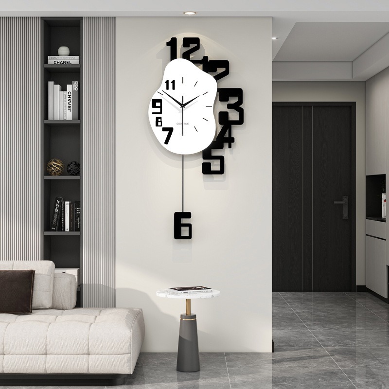 Luxury Watch Wall Clock - ساعة حائط فاخرة لغرفة المعيشة ساعة