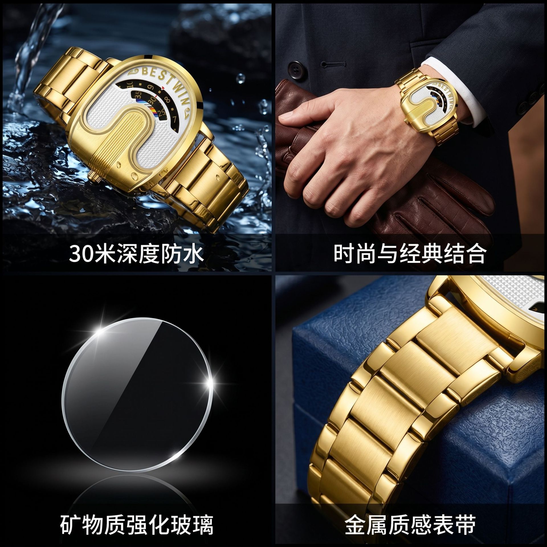 ساعات رجالية فاخرة من العلامة  - مراجعة Luxury Watch Unique وسعره