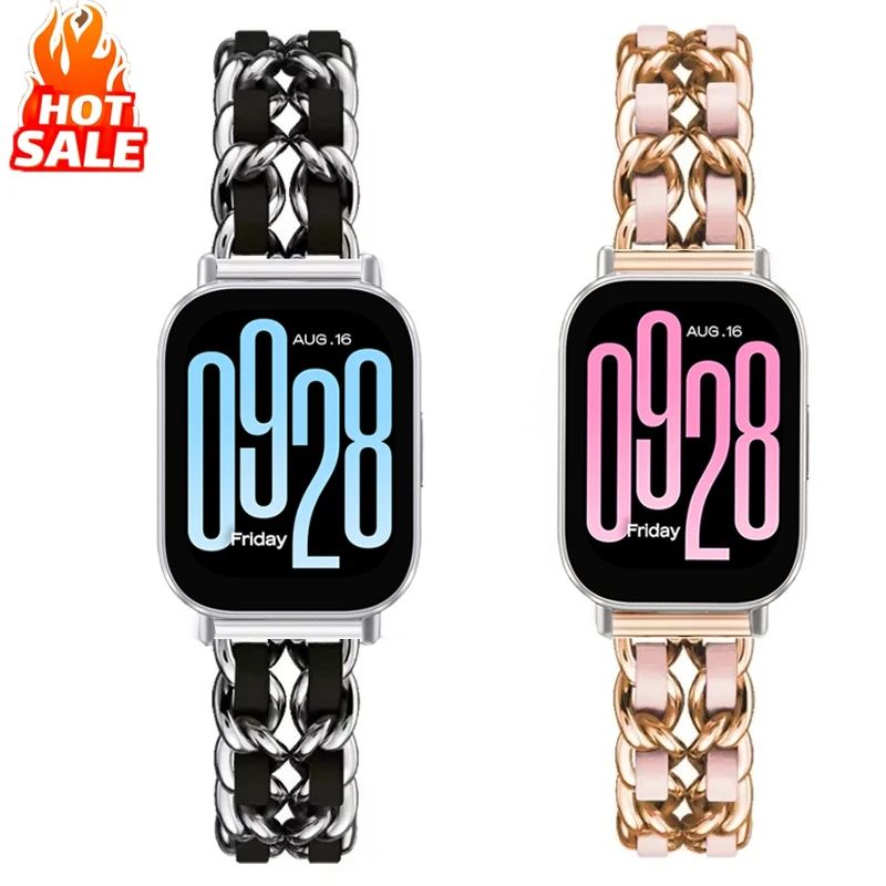 جلد فاخر + حزام معدني لساعة Xi - مراجعة Xiaomi Luxury Watch وسعره