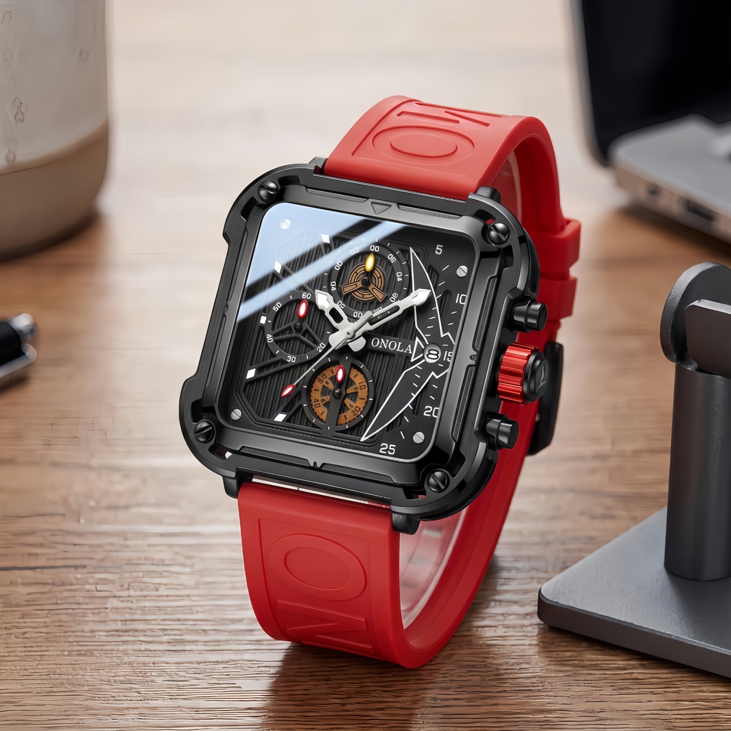 ساعة رجالية موضة العلامة التجا - مراجعة Luxury Watch Unique وسعره