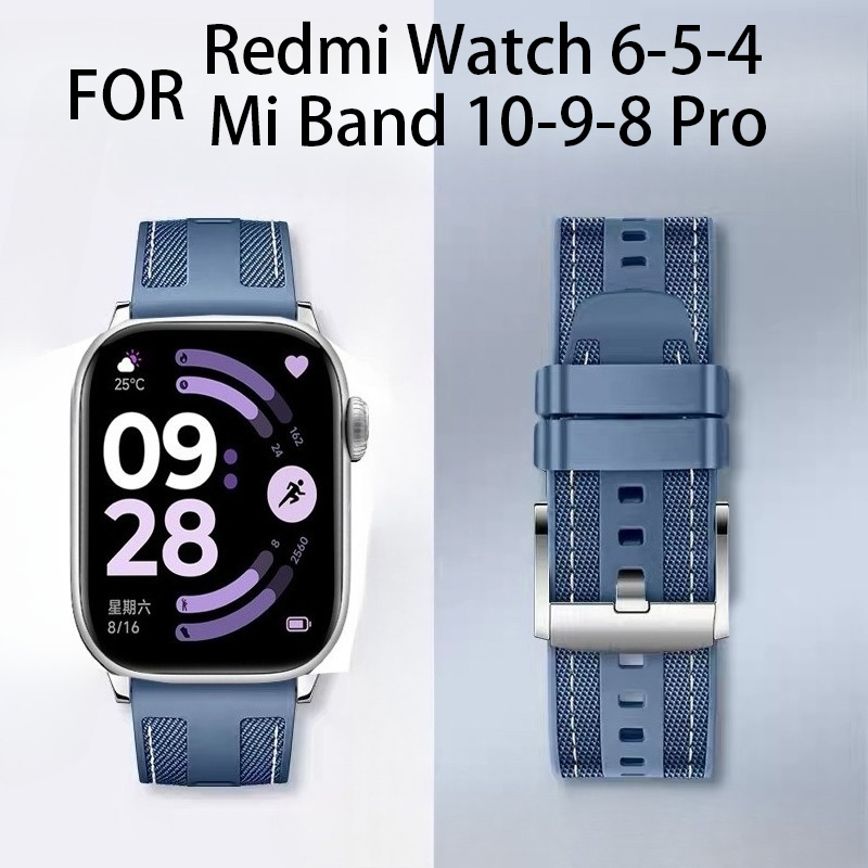 حزام مركب من النايلون والسيليك - مراجعة Xiaomi Luxury Watch وسعره