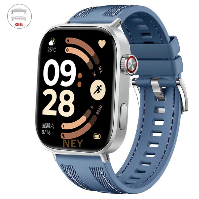 حزام مركب من النايلون والسيليك - مراجعة Xiaomi Luxury Watch وسعره