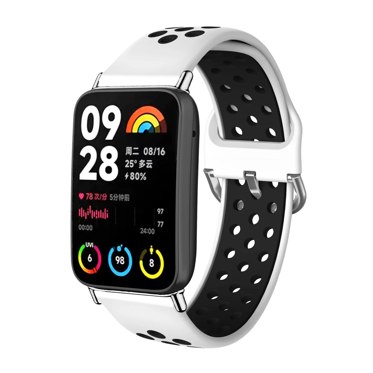 حزام سيليكون لساعة شاومي مي با - مراجعة Xiaomi Luxury Watch وسعره