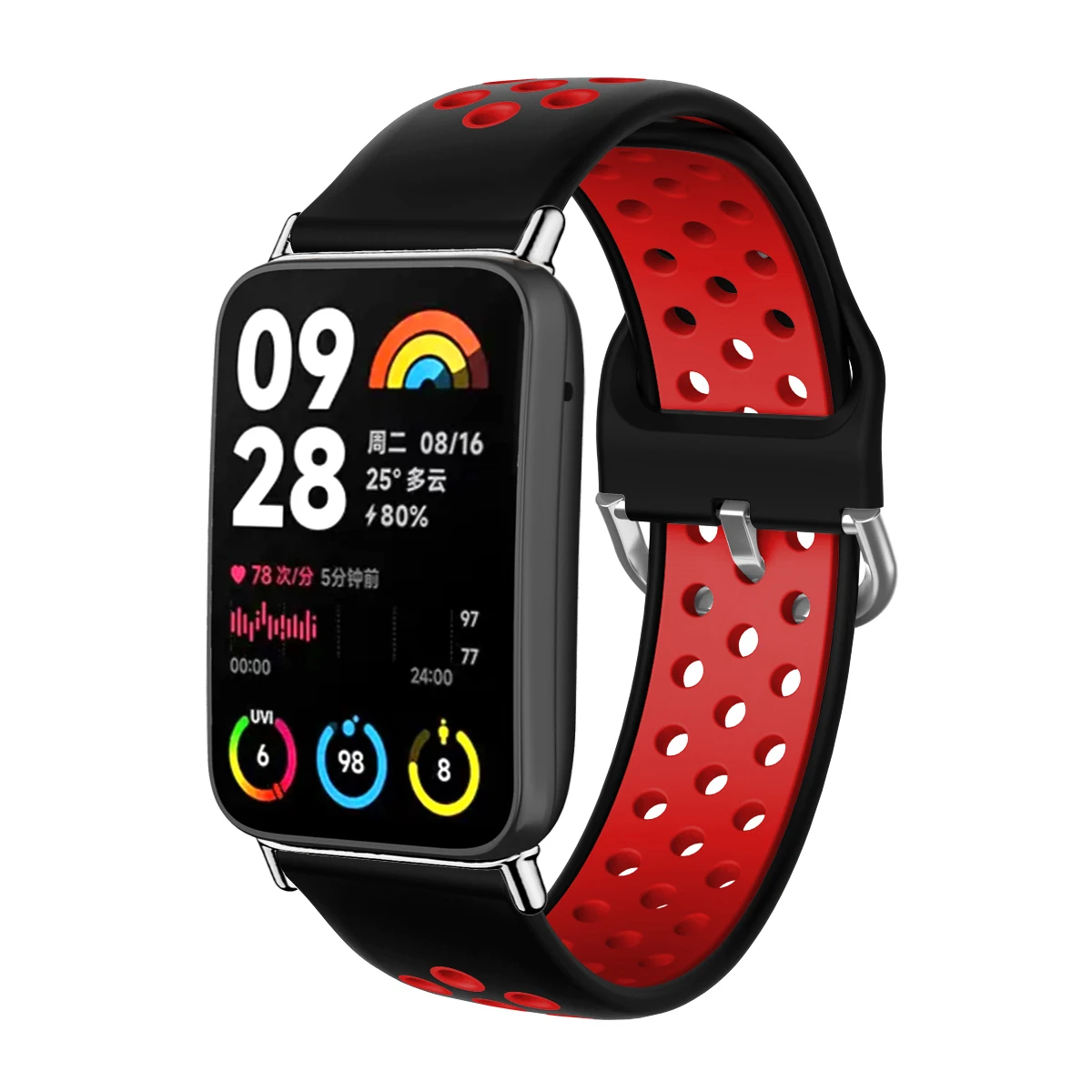 حزام سيليكون لساعة شاومي مي با - مراجعة Xiaomi Luxury Watch وسعره