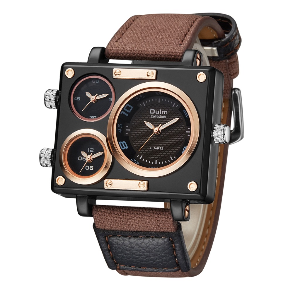 ساعات رجالية ماركة فاخرة Oulm  - مراجعة Luxury Watch Unique وسعره