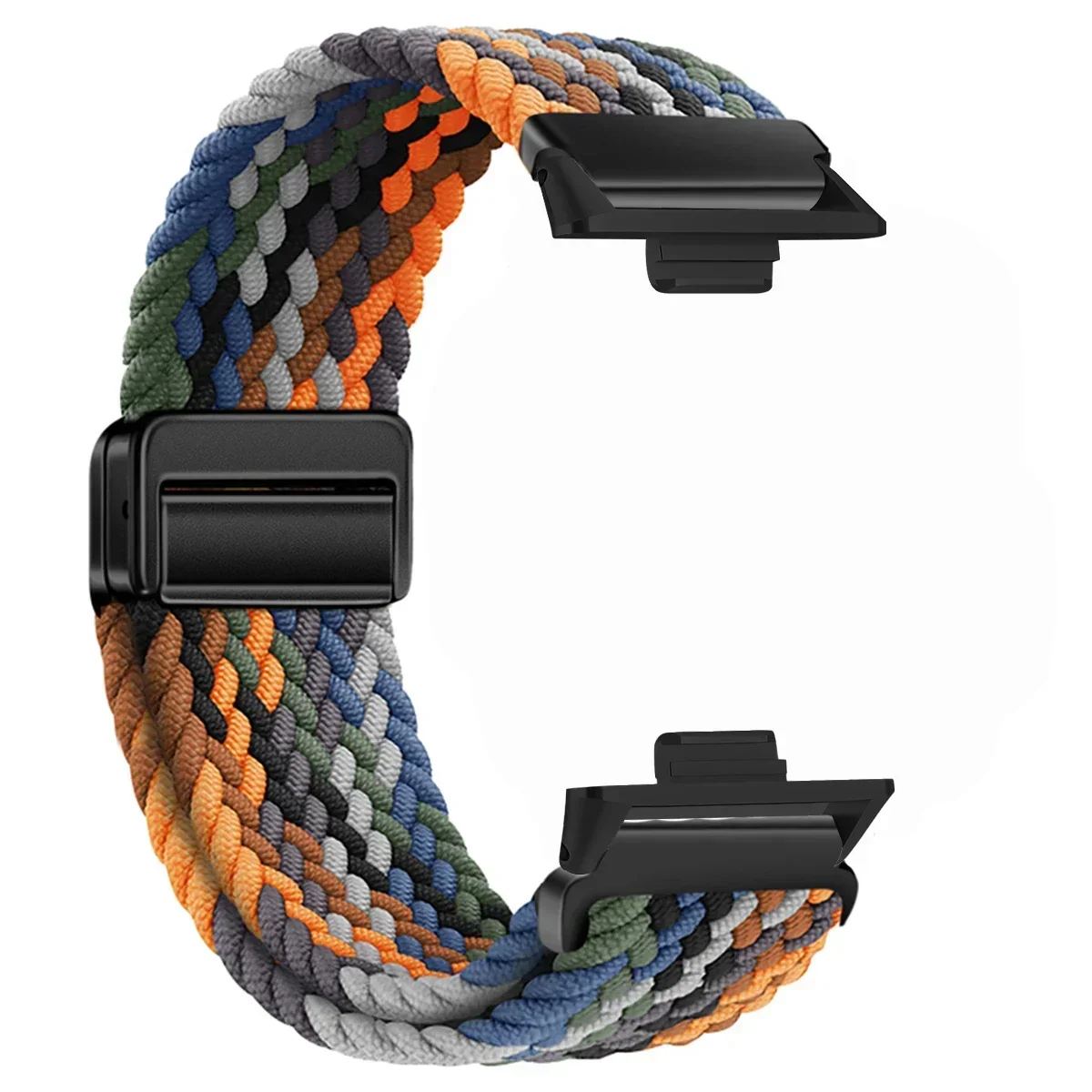 حزام نايلون مضفر مغناطيسي بديل - مراجعة Xiaomi Luxury Watch وسعره