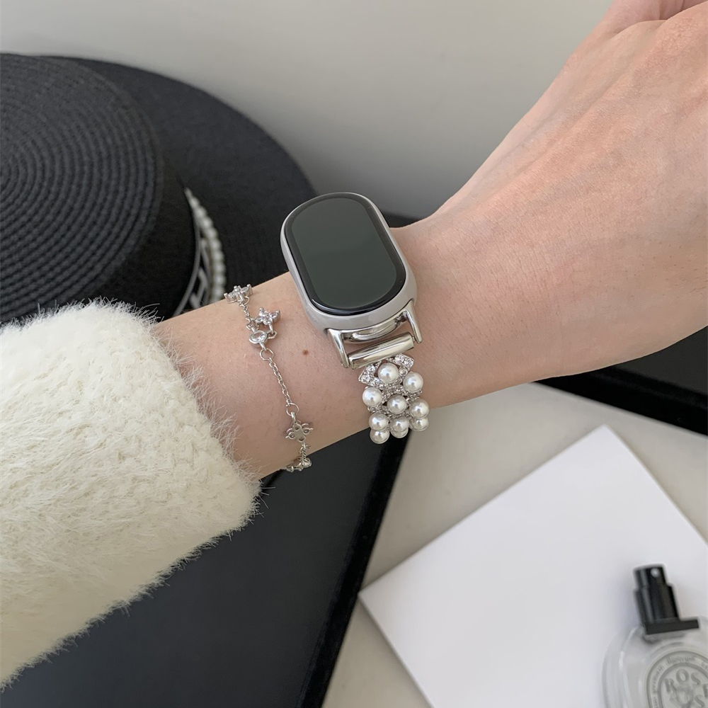 سيدة اللؤلؤ الصليب مطعمة الماس - مراجعة Xiaomi Luxury Watch وسعره