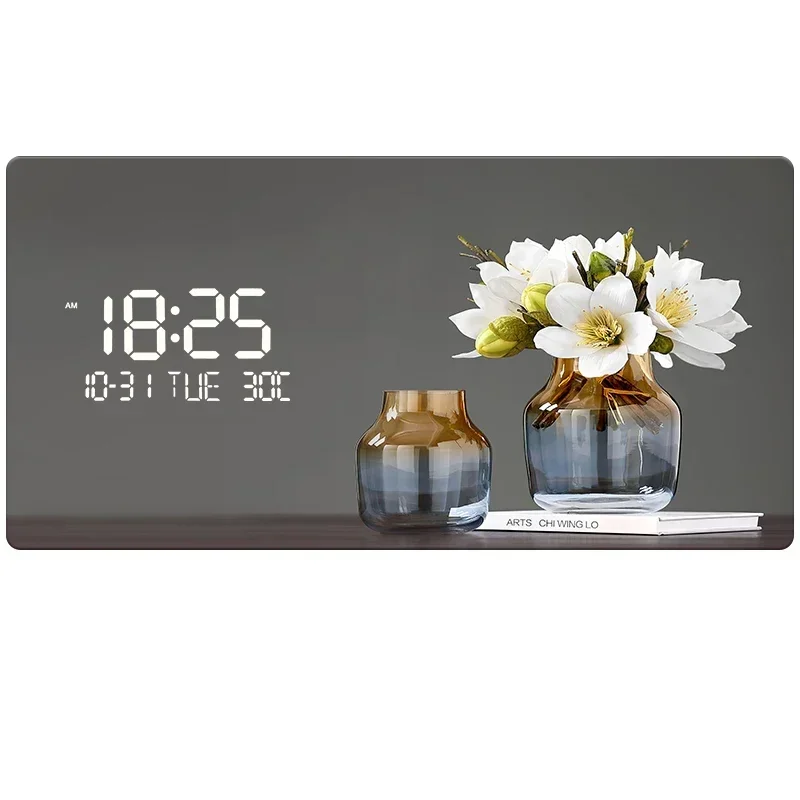 ساعة حائط ذات شاشة رقمية فنية  - مراجعة Luxury Watch Wall Clock وسعره