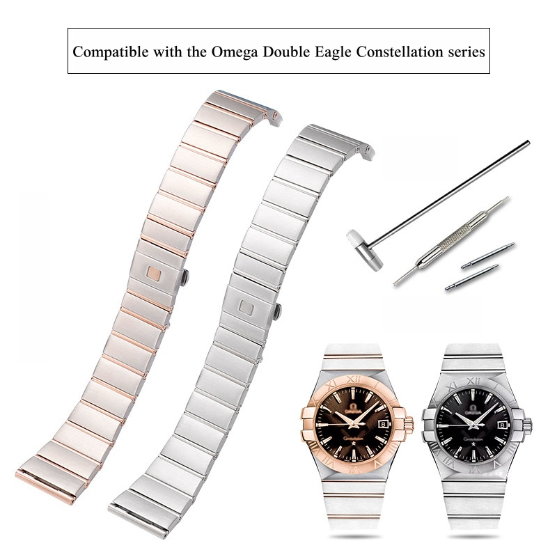 حزام من الفولاذ المقاوم للصدأ  - مراجعة Omega Watch Constellation وسعره