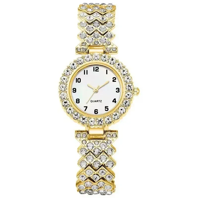 1 قطعة/2 قطعة مجموعة ساعات نسا - مراجعة Ladies Luxury Watch وسعره