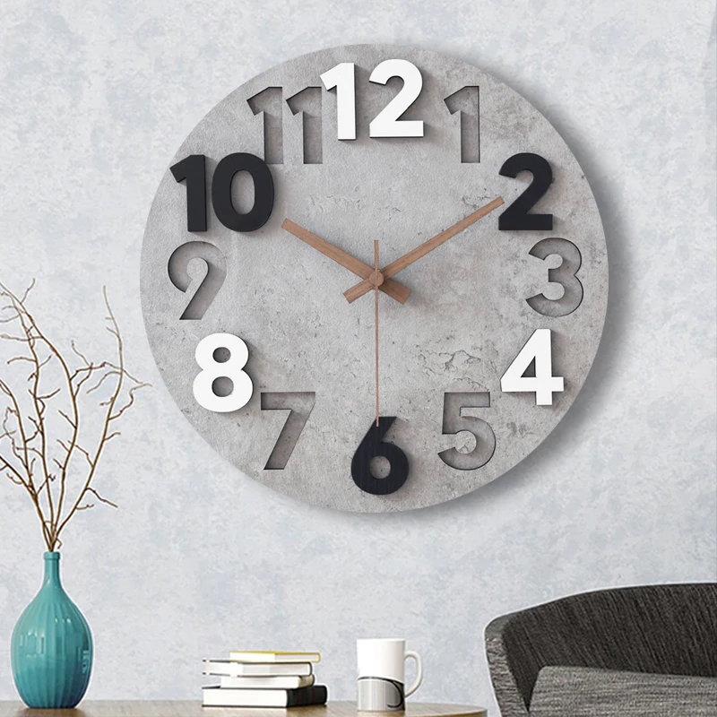الحديث ثلاثية الأبعاد ساعة حائ - مراجعة Luxury Watch Wall Clock وسعره