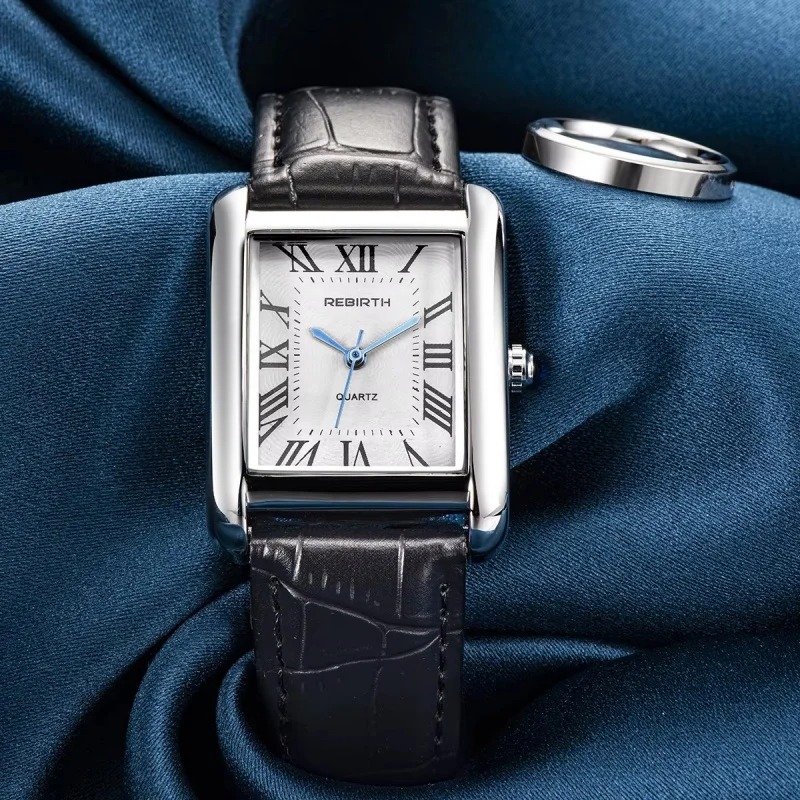 ولادة جديدة 002 أنيقة تصميم ضو - مراجعة Cartier Watch Santos وسعره