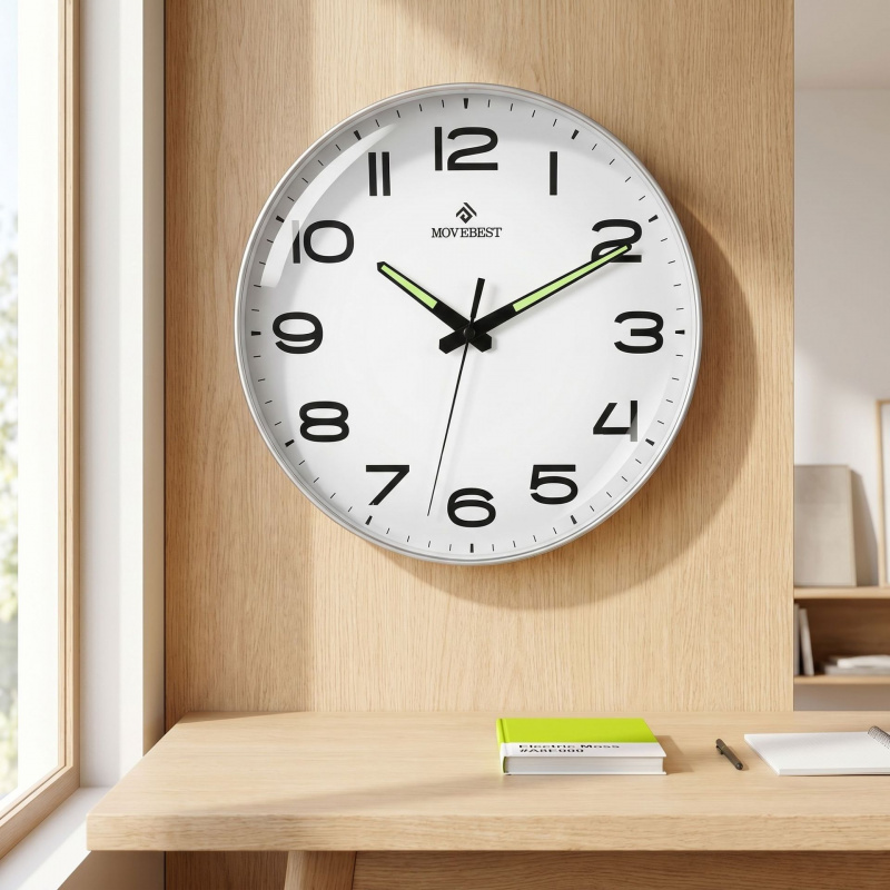 ساعة حائط مضيئة أنيقة وبسيطة م - مراجعة Luxury Watch Wall Clock وسعره