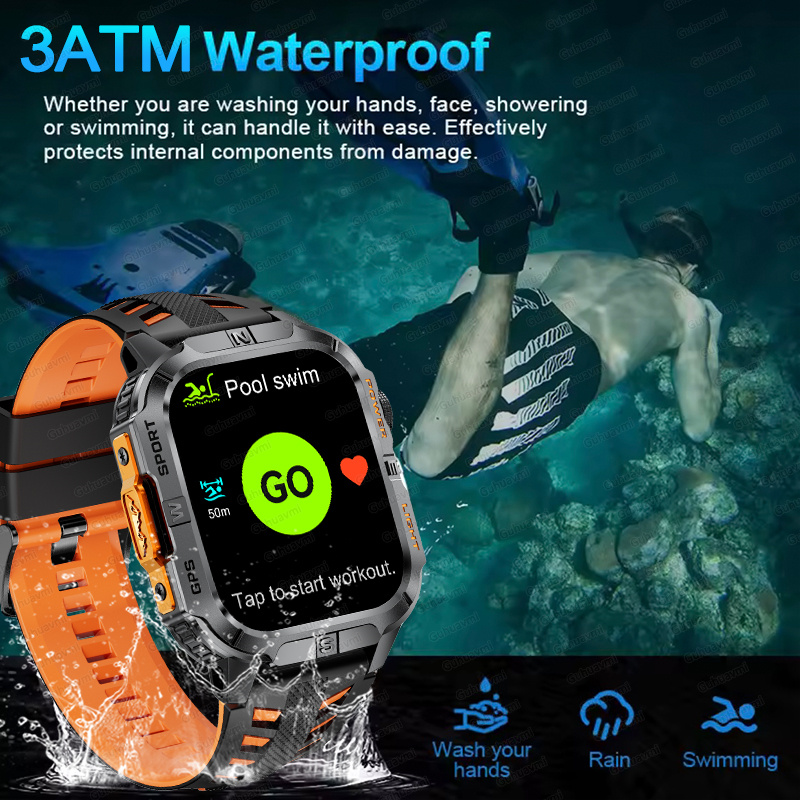 2026 جديد الرجال العسكرية لتحد - مراجعة Gmt Dual Timezone Watch وسعره
