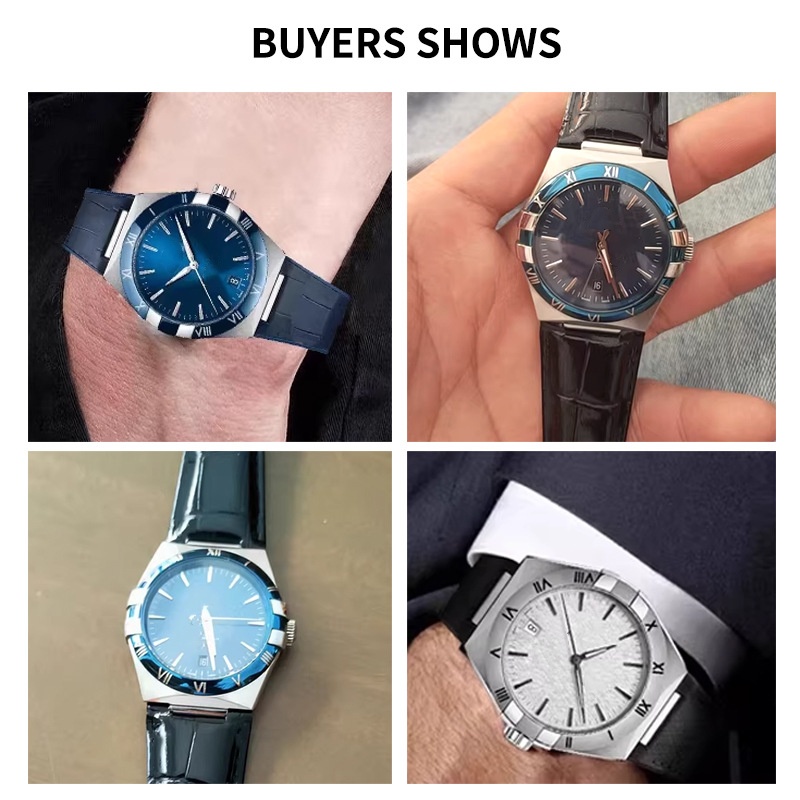 حزام ساعة من الجلد لسلسلة أومي - مراجعة Omega Watch Constellation وسعره