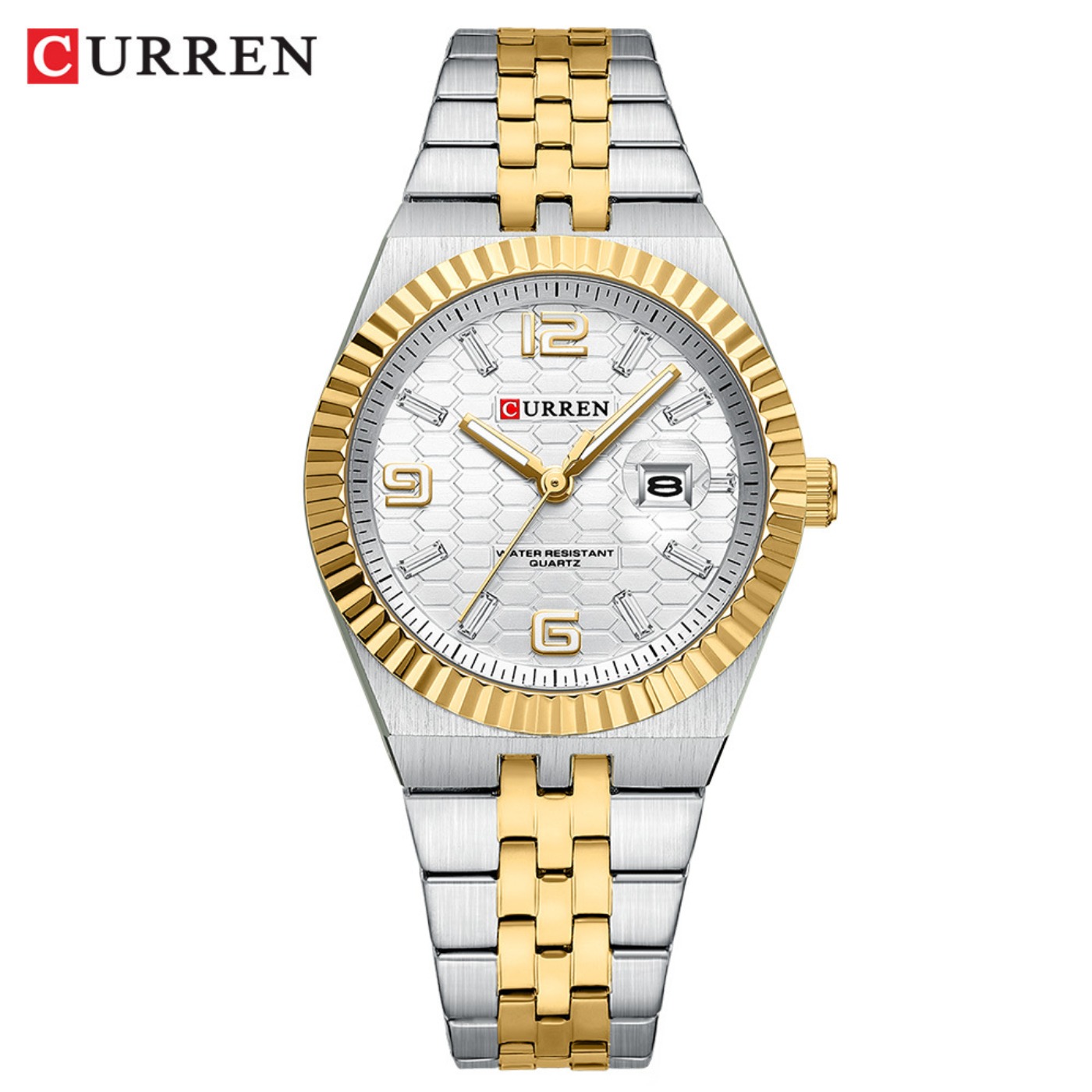 ساعة CURREN النسائية التناظرية - مراجعة Ladies Luxury Watch وسعره