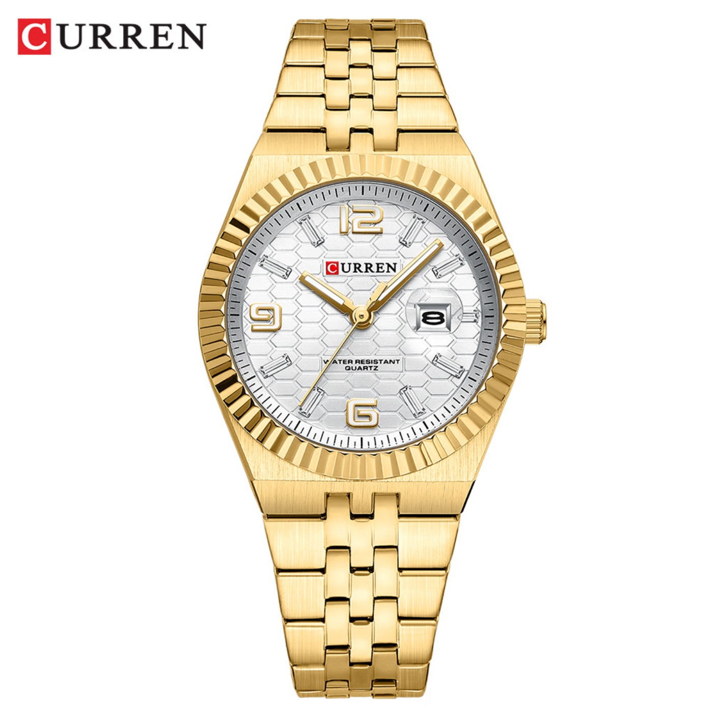 ساعة CURREN النسائية التناظرية - مراجعة Ladies Luxury Watch وسعره