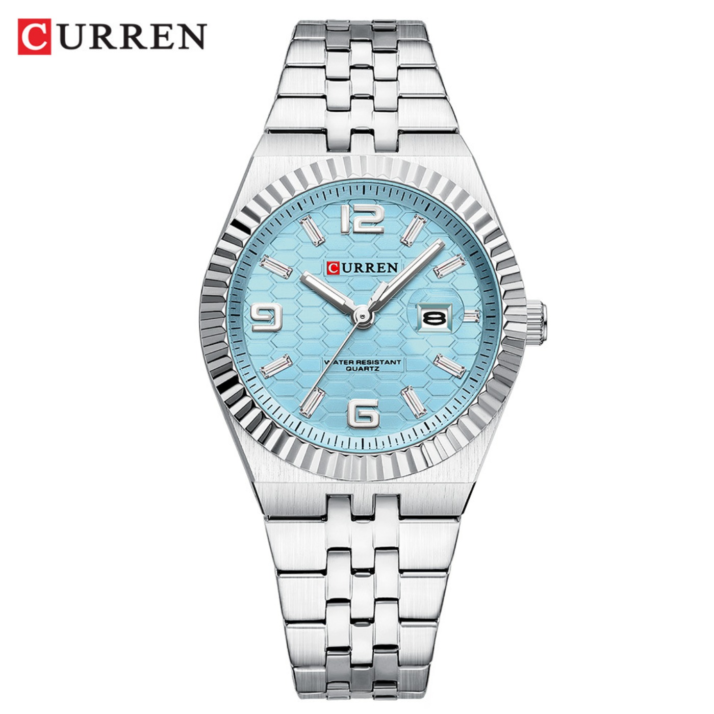 ساعة CURREN النسائية التناظرية - مراجعة Ladies Luxury Watch وسعره